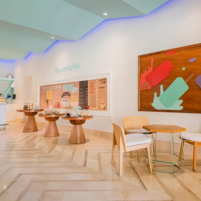 ice cream shop at Iberostar Waves Rose Hall Beach