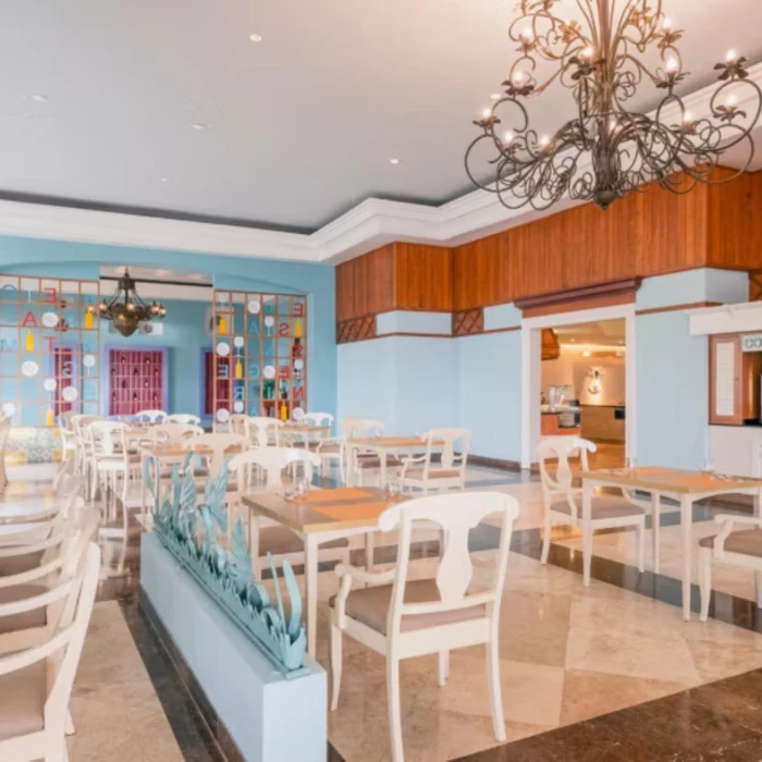 little river restaurant at Iberostar Waves Rose Hall Beach