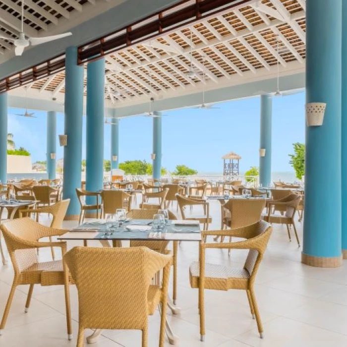 ocean view restaurant at Iberostar Waves Rose Hall Beach