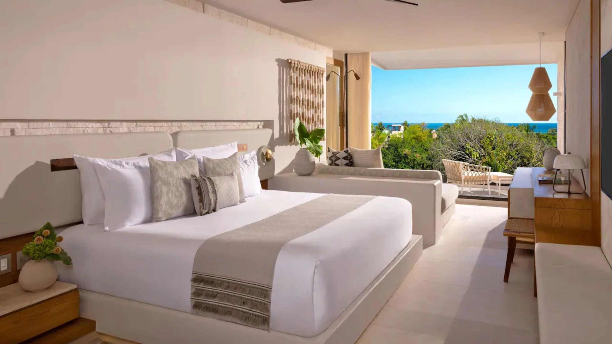 Junior Suite King Partial Ocean View at Impression Isla Mujeres by Secrets