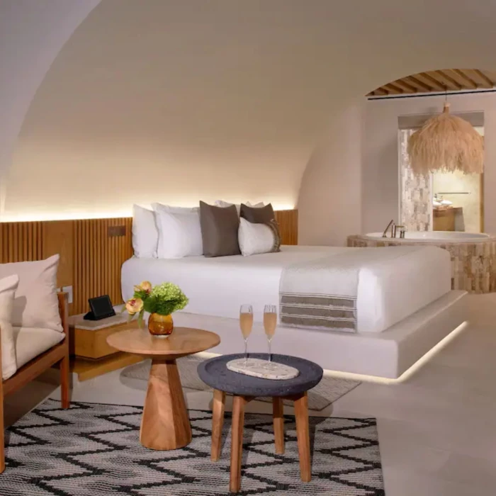 Presidential Suite Bedroom at Impression Isla Mujeres by Secrets