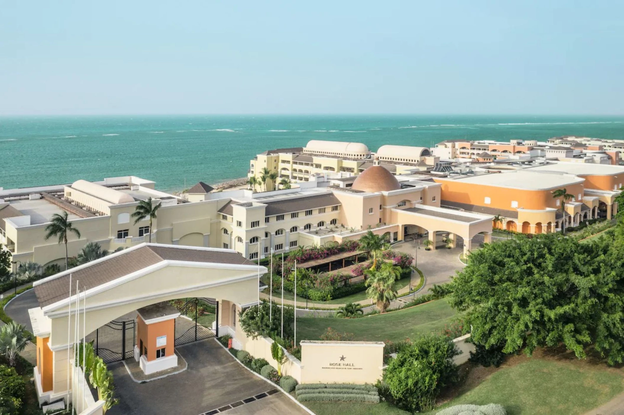 aerial view of JOIA Rose Hall by Iberostar