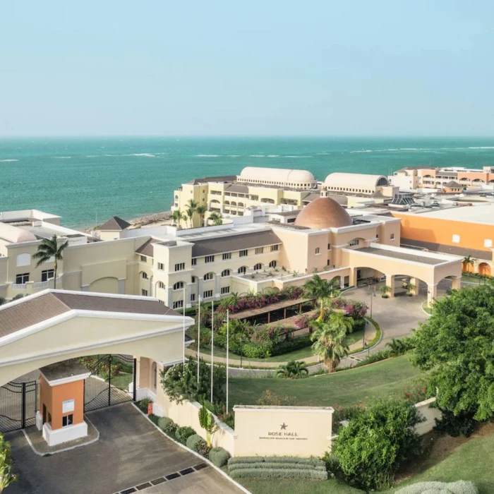 aerial view of JOIA Rose Hall by Iberostar