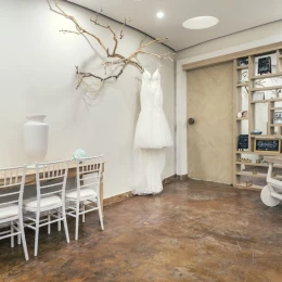 Bridal getting ready room at JOIA Rose Hall by Iberostar