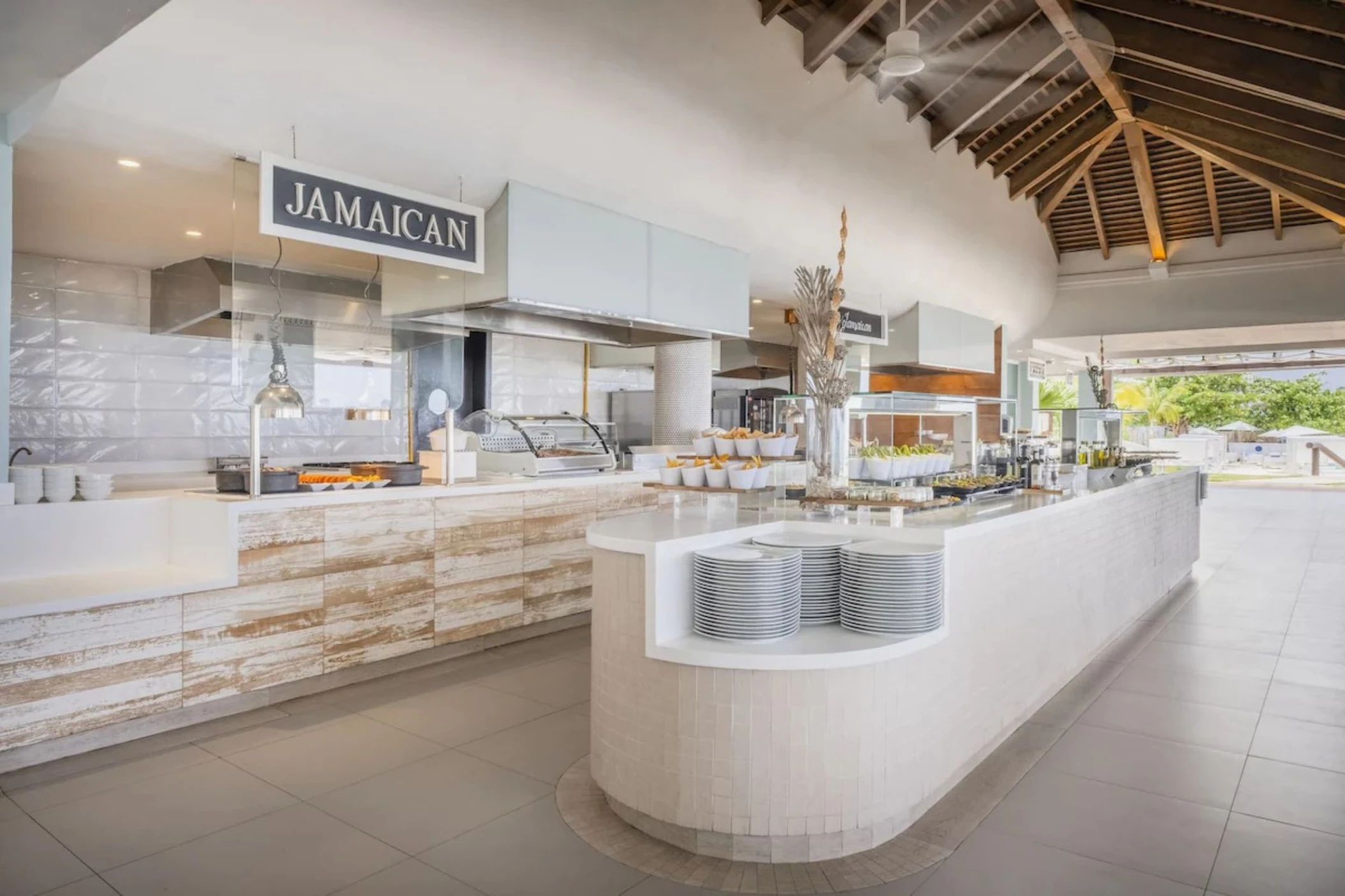 buffet restaurant at JOIA Rose Hall by Iberostar