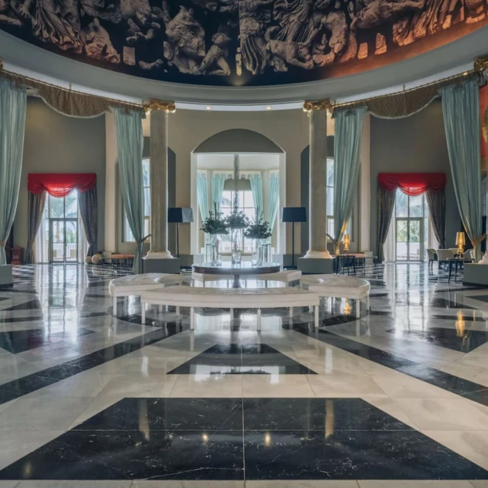 Lobby of JOIA Rose Hall by Iberostar