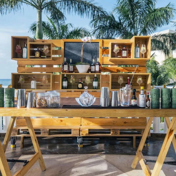 Lobby Terrace venue at JOIA Rose Hall by Iberostar