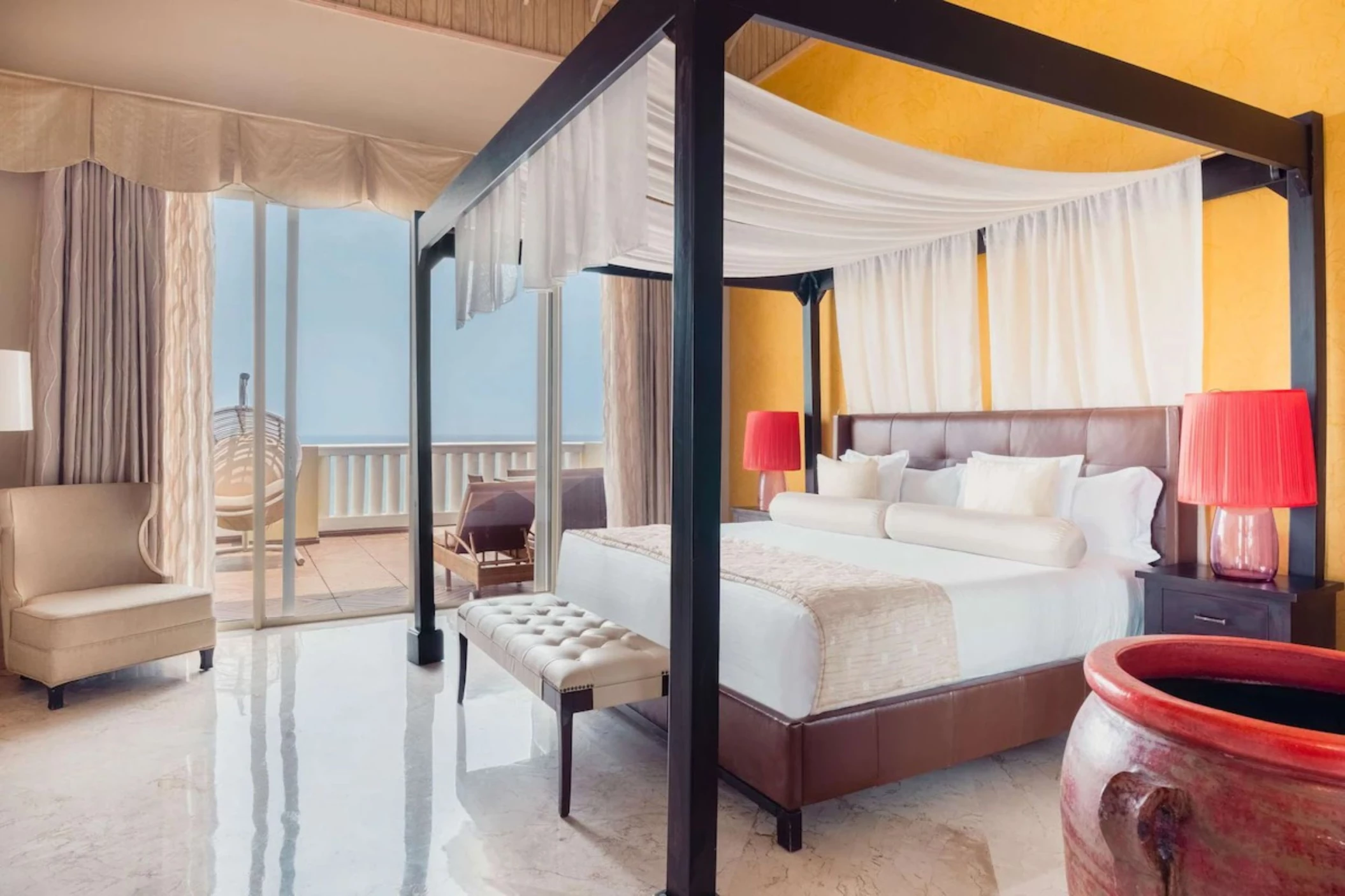 Oceanview suite at JOIA Rose Hall by Iberostar