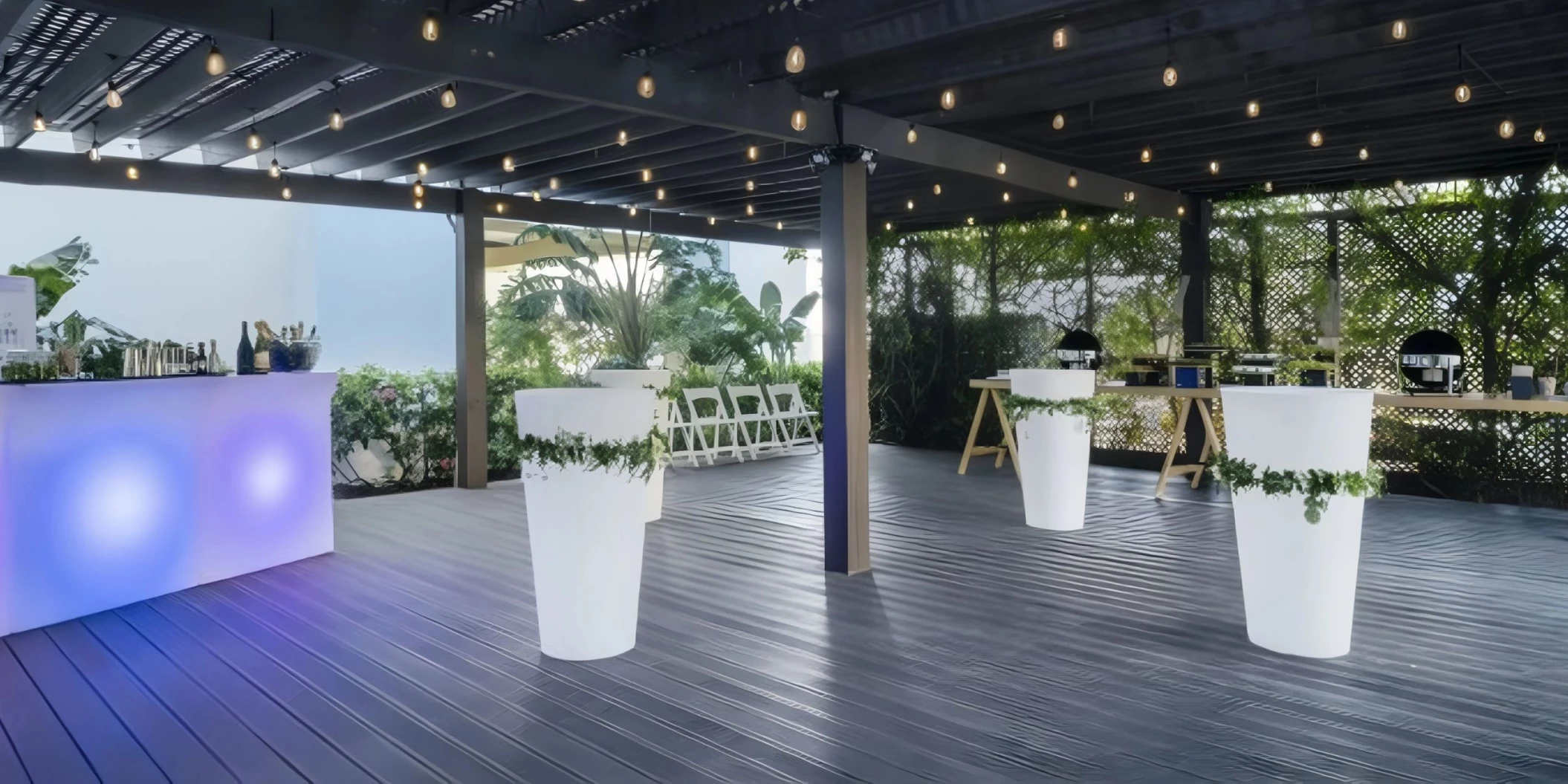 Yoga Garden Deck venue at JOIA Rose Hall by Iberostar