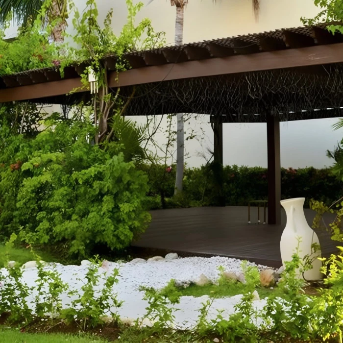 Yoga Garden Deck venue at JOIA Rose Hall by Iberostar