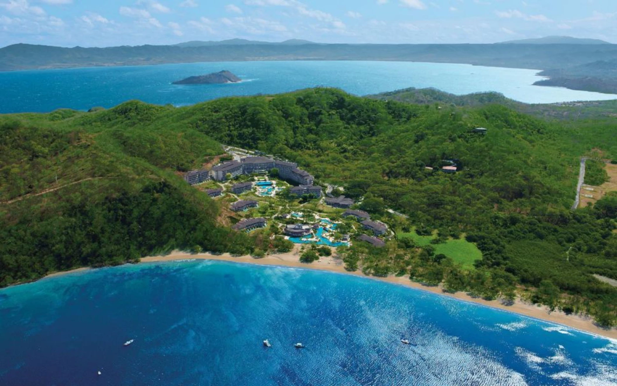 aerial view of JW Marriott Costa Elena