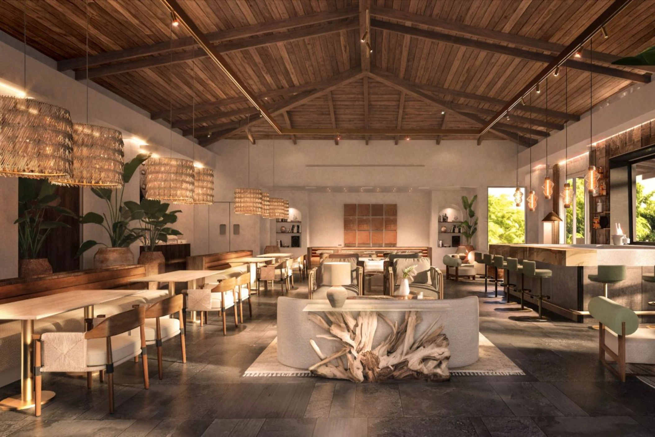 Griffin lounge at JW Marriott Costa Elena