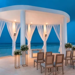 blanc gazebo venue at Le Blanc Spa Resort Cancun