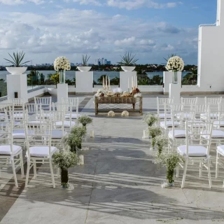 wind terrace venue at Le Blanc Spa Resort Cancun
