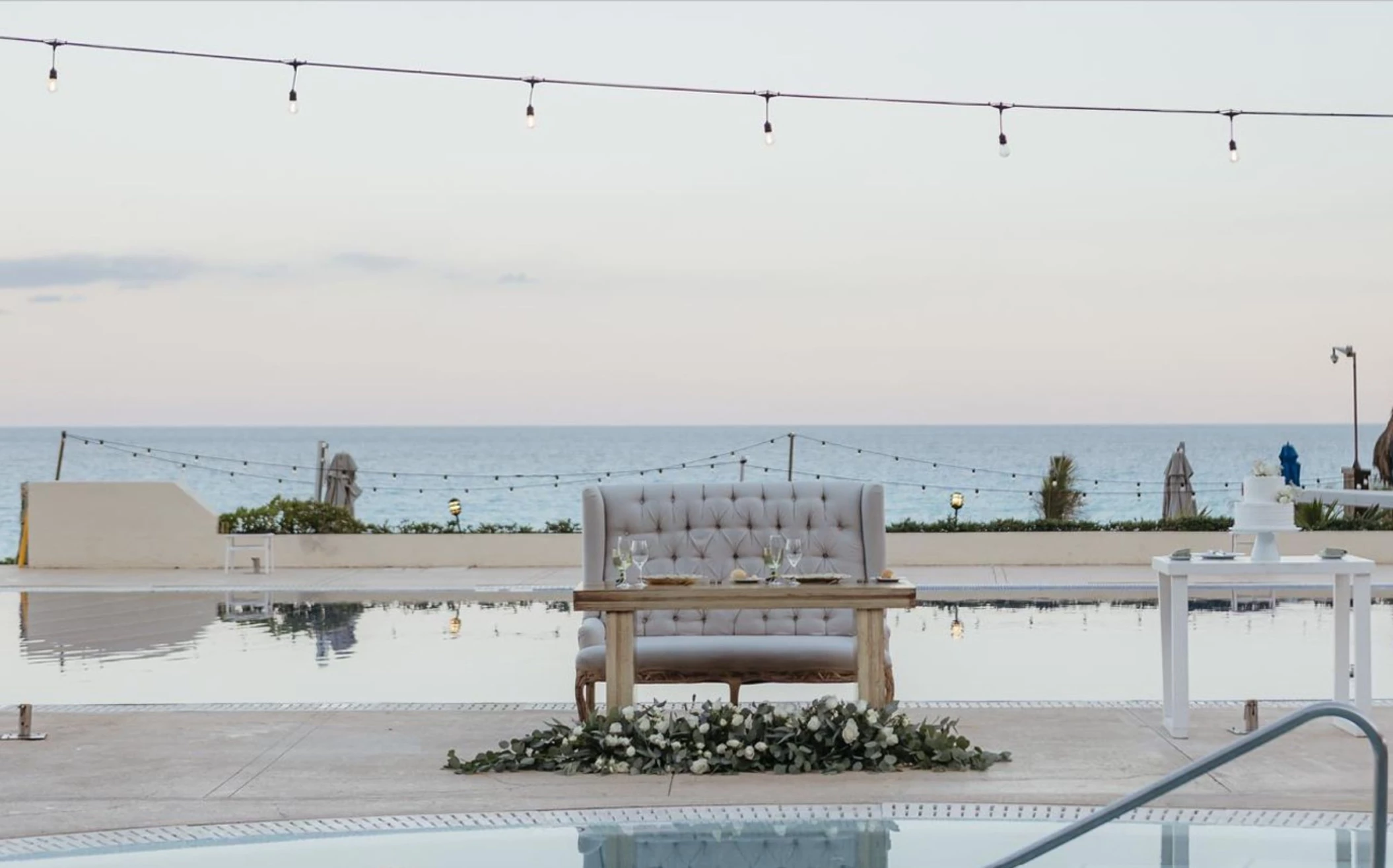 Azur Pool venue at Live Aqua Cancun