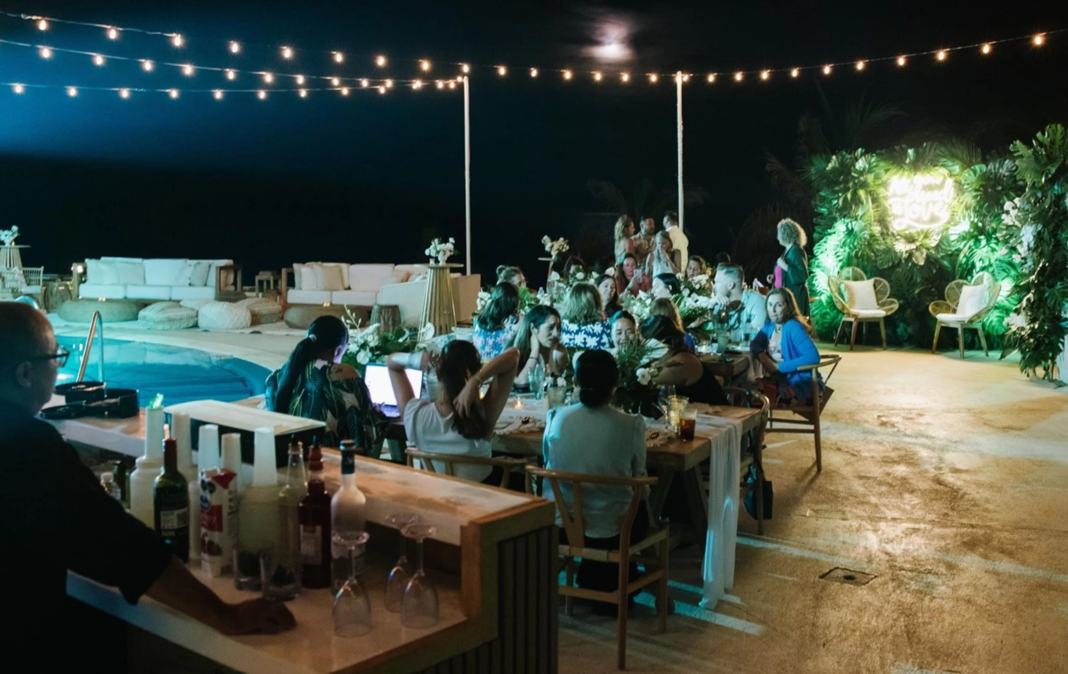 Pool Club venue at Live Aqua Cancun