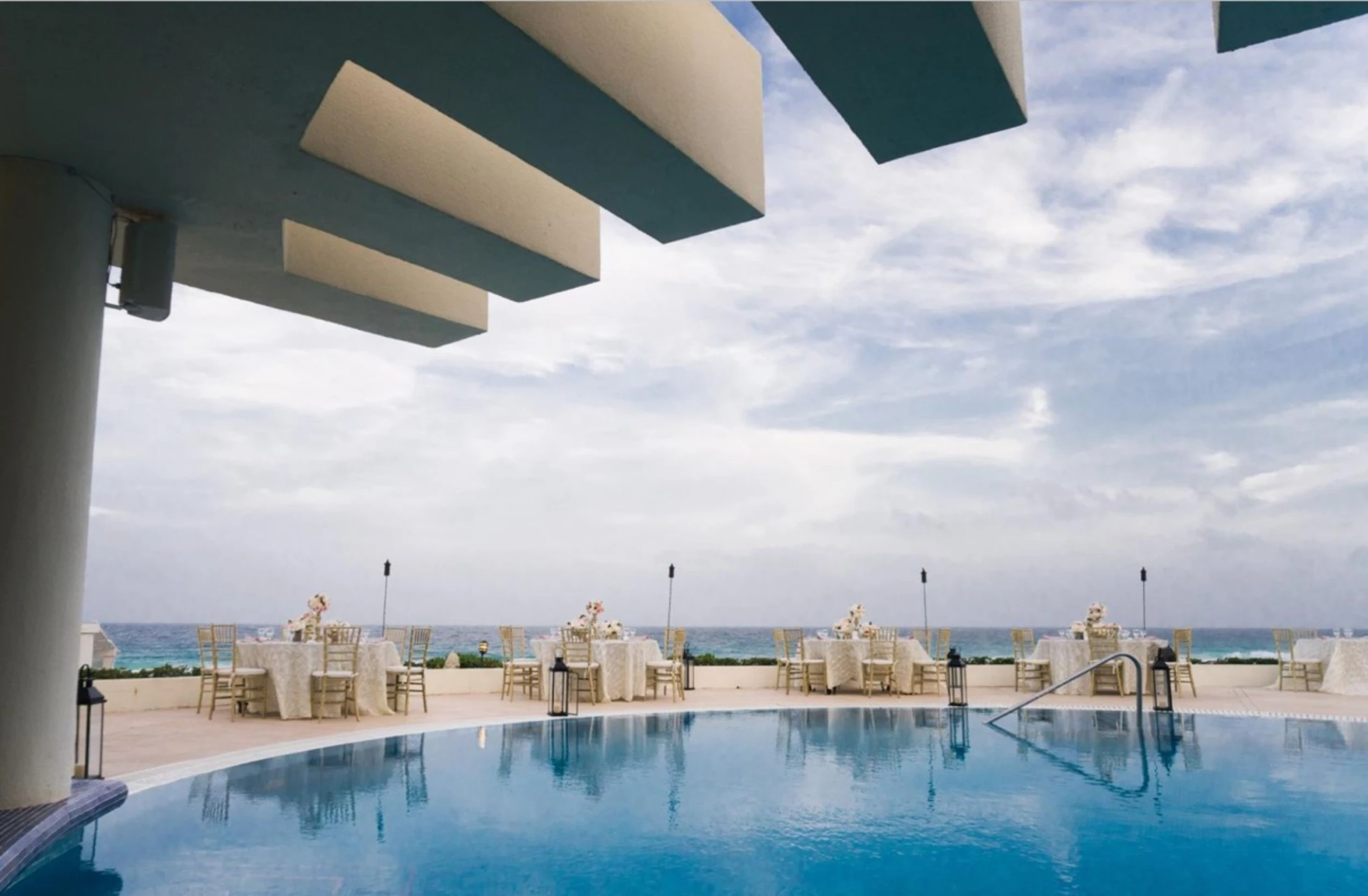 Pool Club venue at Live Aqua Cancun