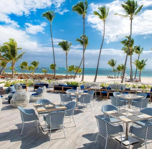 seaside restaurant at Lopesan Costa Bavaro Resort