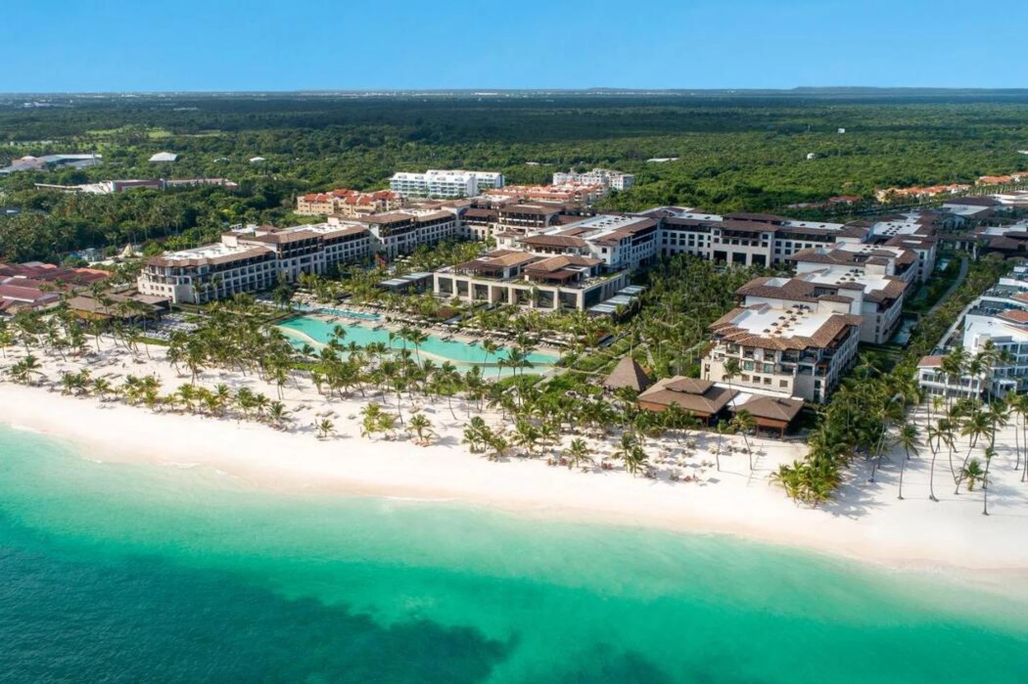 aerial view of Lopesan Costa Bavaro Resort