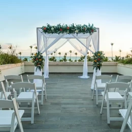 rooftop wedding venue at Lopesan Costa Bavaro Resort