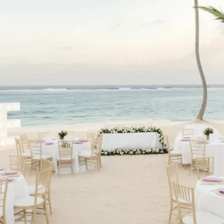 beach area venue at Majestic Colonial Punta Cana