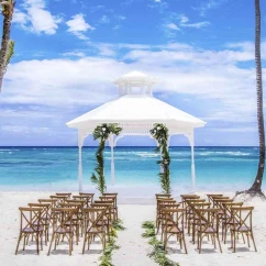 beach gazebo venue at Majestic Colonial Punta Cana