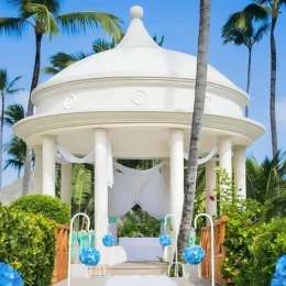 garden gazebo at Majestic Colonial Punta Cana