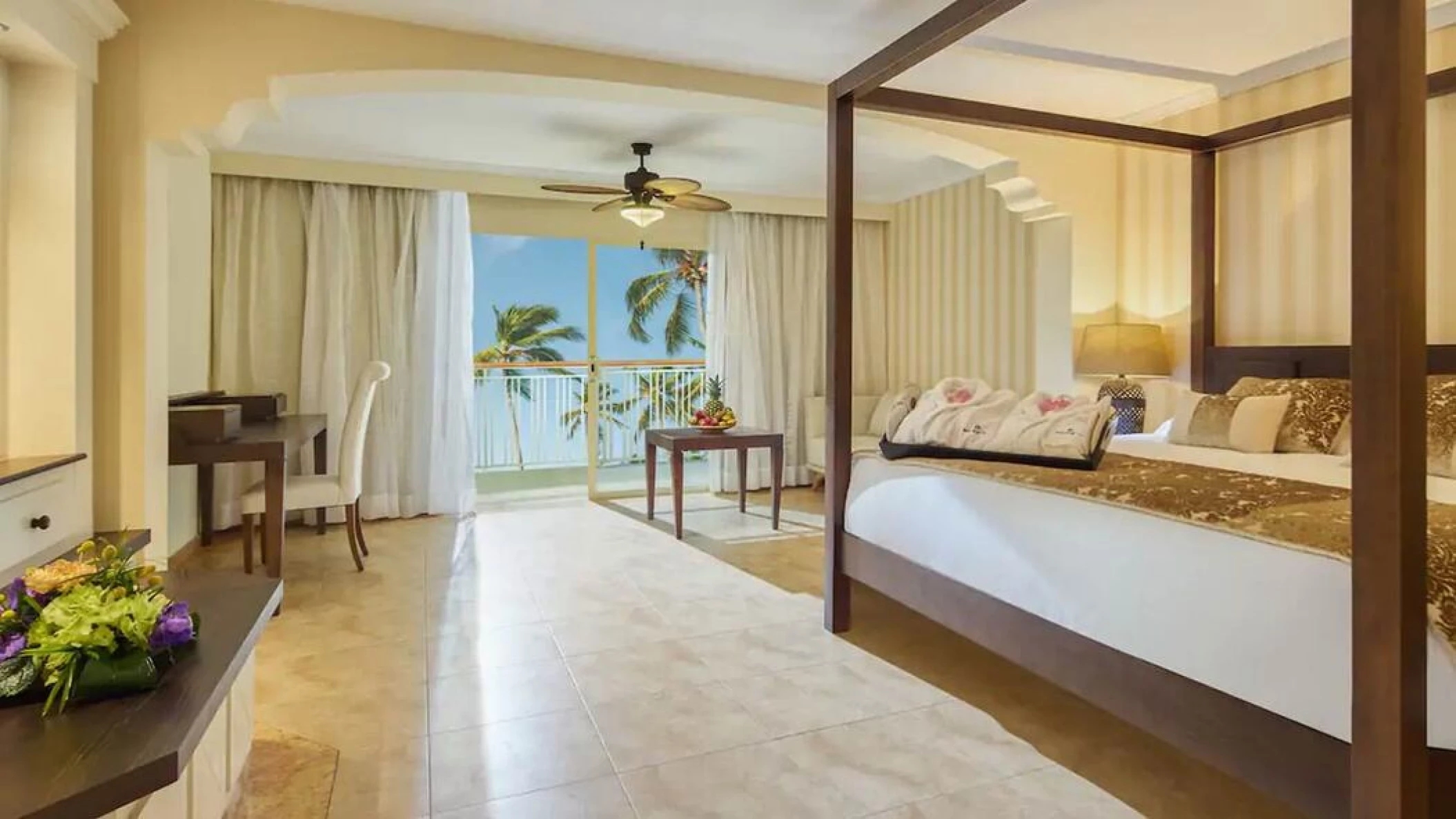suite with ocean view at Majestic Colonial Punta Cana