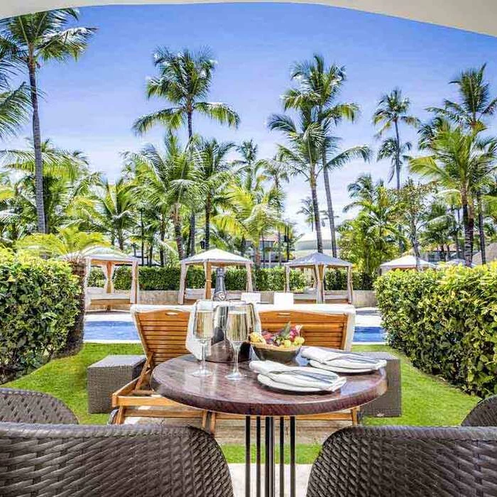view from the suite at Majestic Colonial Punta Cana