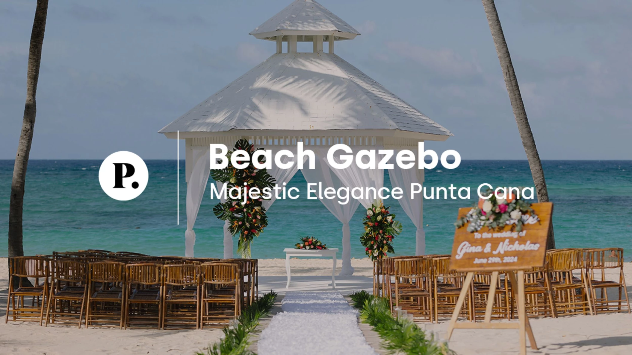 video review of the Beach Gazebo at Majestic Elegance Punta Cana