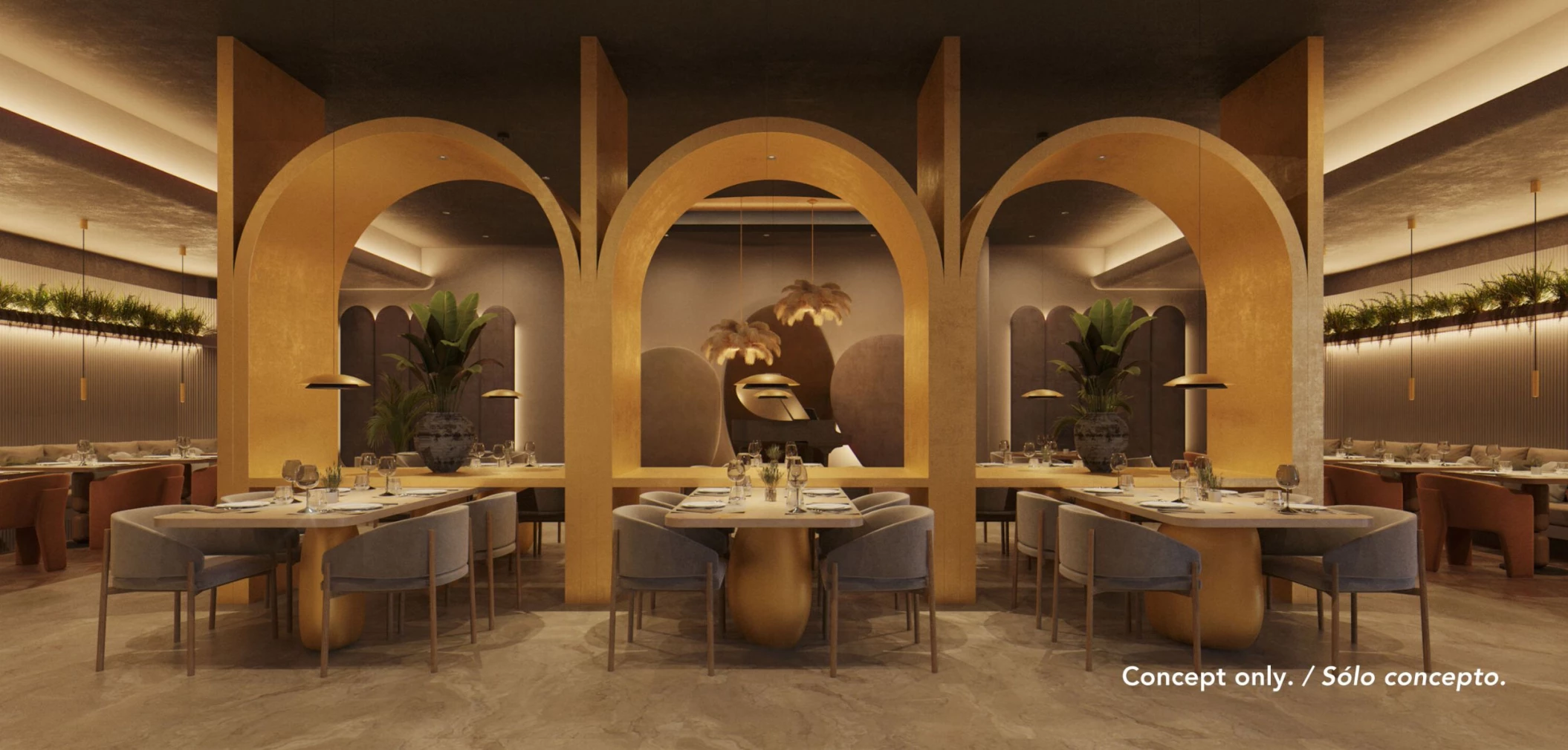 L'Essence restaurant at Majestic Mirage Costa Mujeres