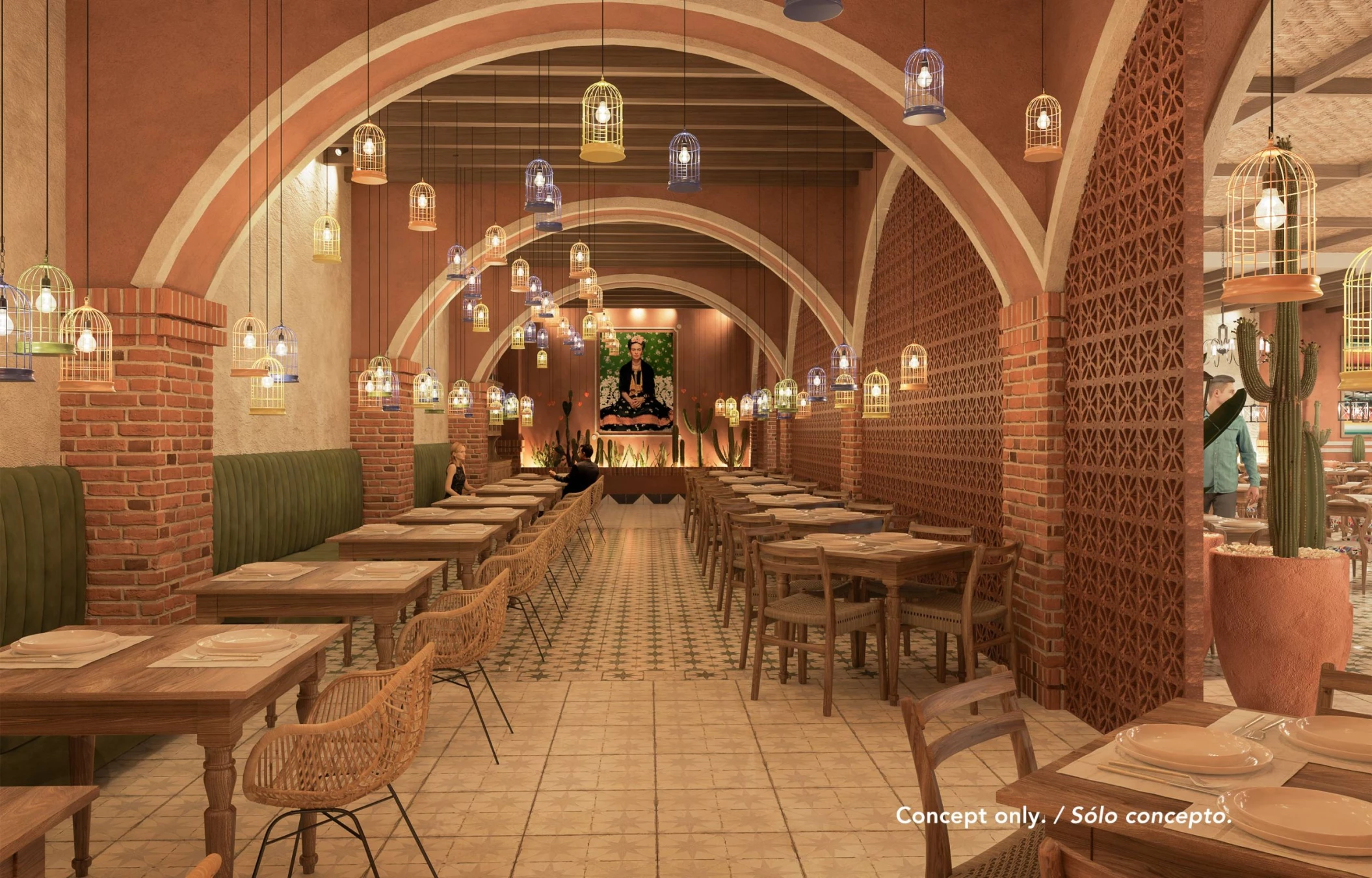 santa monica restaurant at Majestic Mirage Costa Mujeres