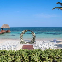 beach venue at Margaritaville Island Reserve Riviera Cancun