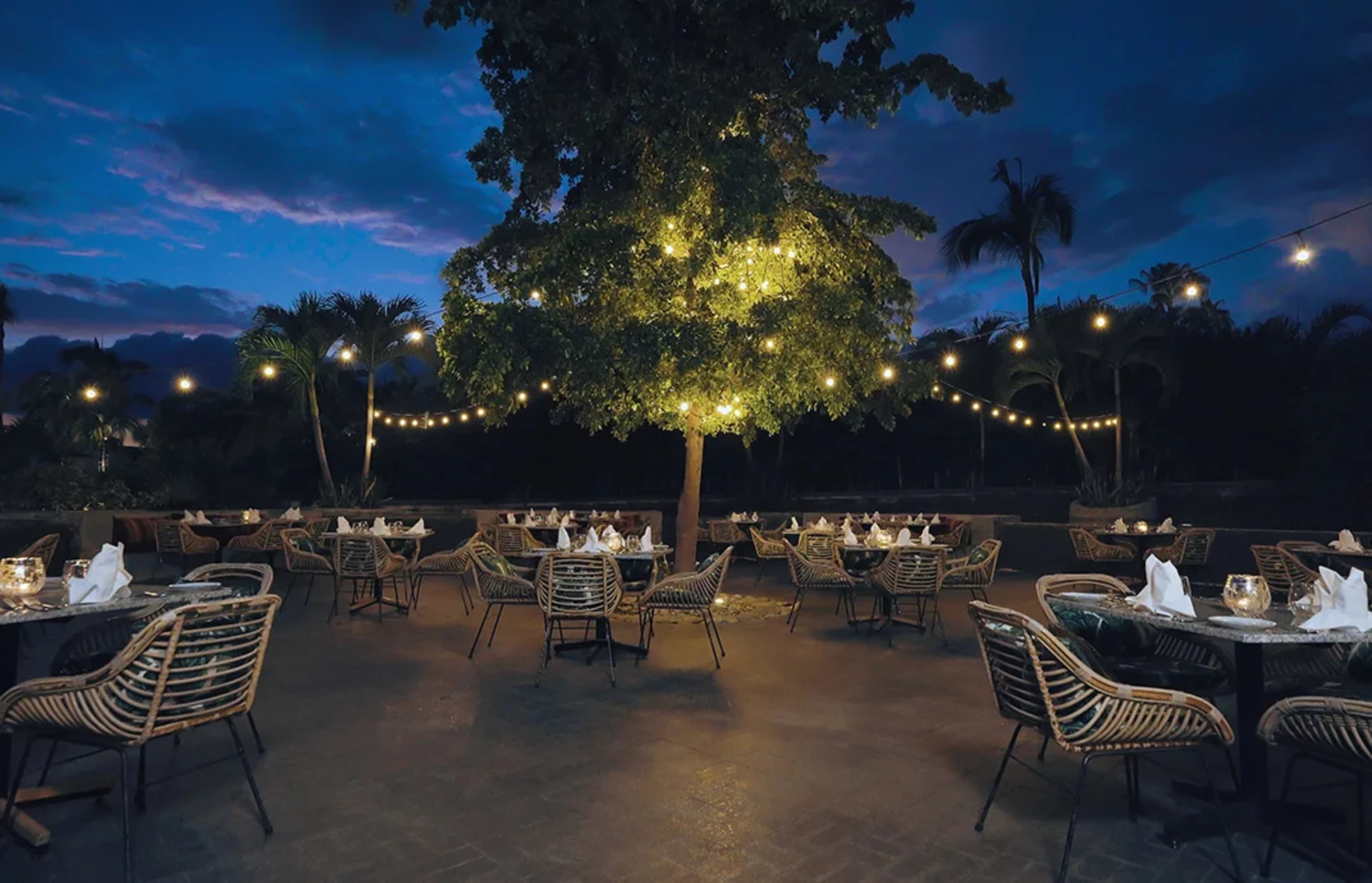 fountains essence at Marival Armony Luxury Resort & Suites