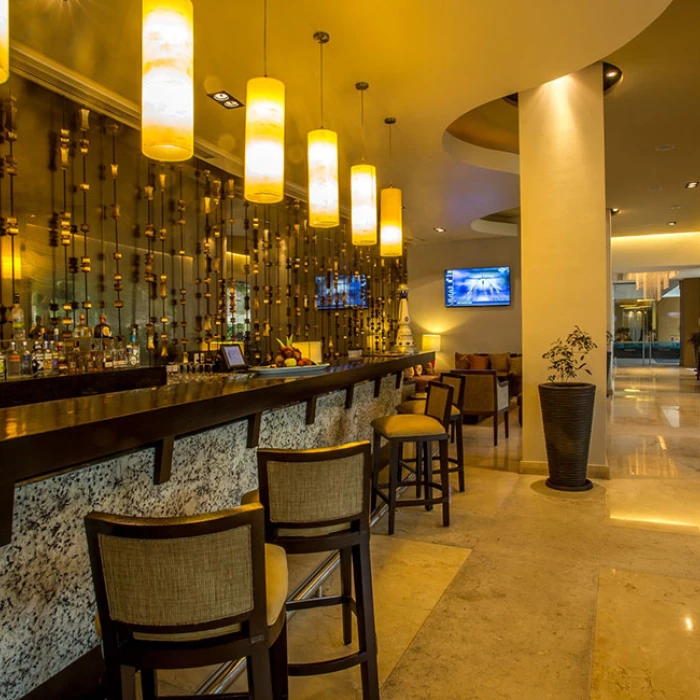 Brunello wine bar at Marival Distinct Luxury residences.