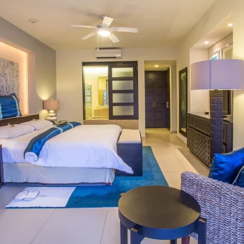 Rooms and suites at Marival Distinct Luxury residences.