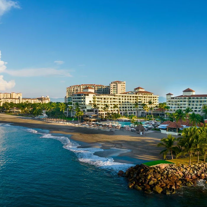 Beach at Marriott Puerto Vallarta