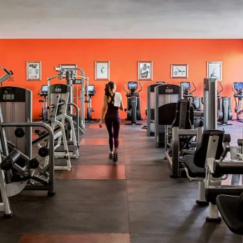 Fitness center at Marriott Puerto Vallarta
