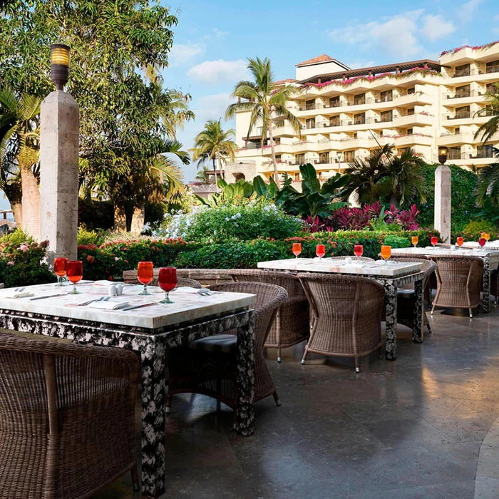 La Estancia Restaurant Terrace at Marriott Puerto Vallarta