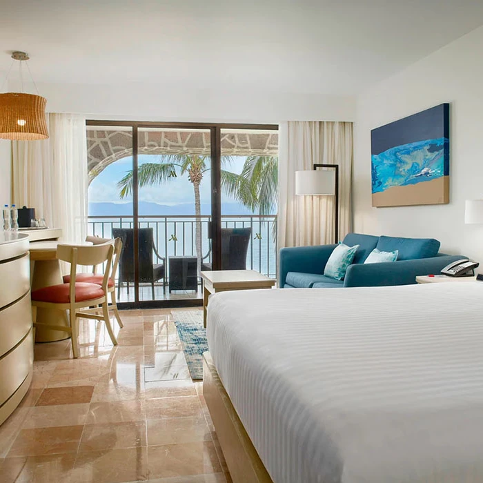 King suite oceanview at Marriott Puerto Vallarta