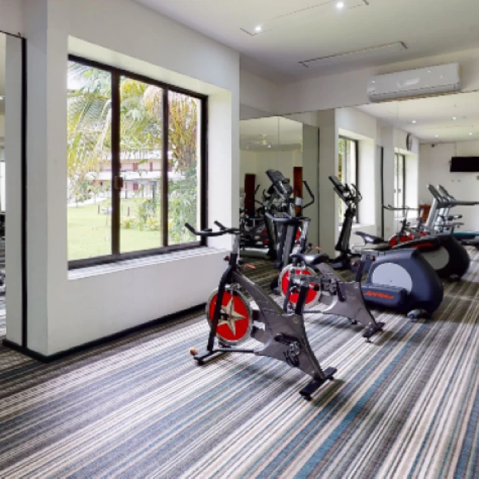 fitness center at melia cozumel