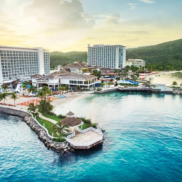 aerial view of Moon Palace Jamaica