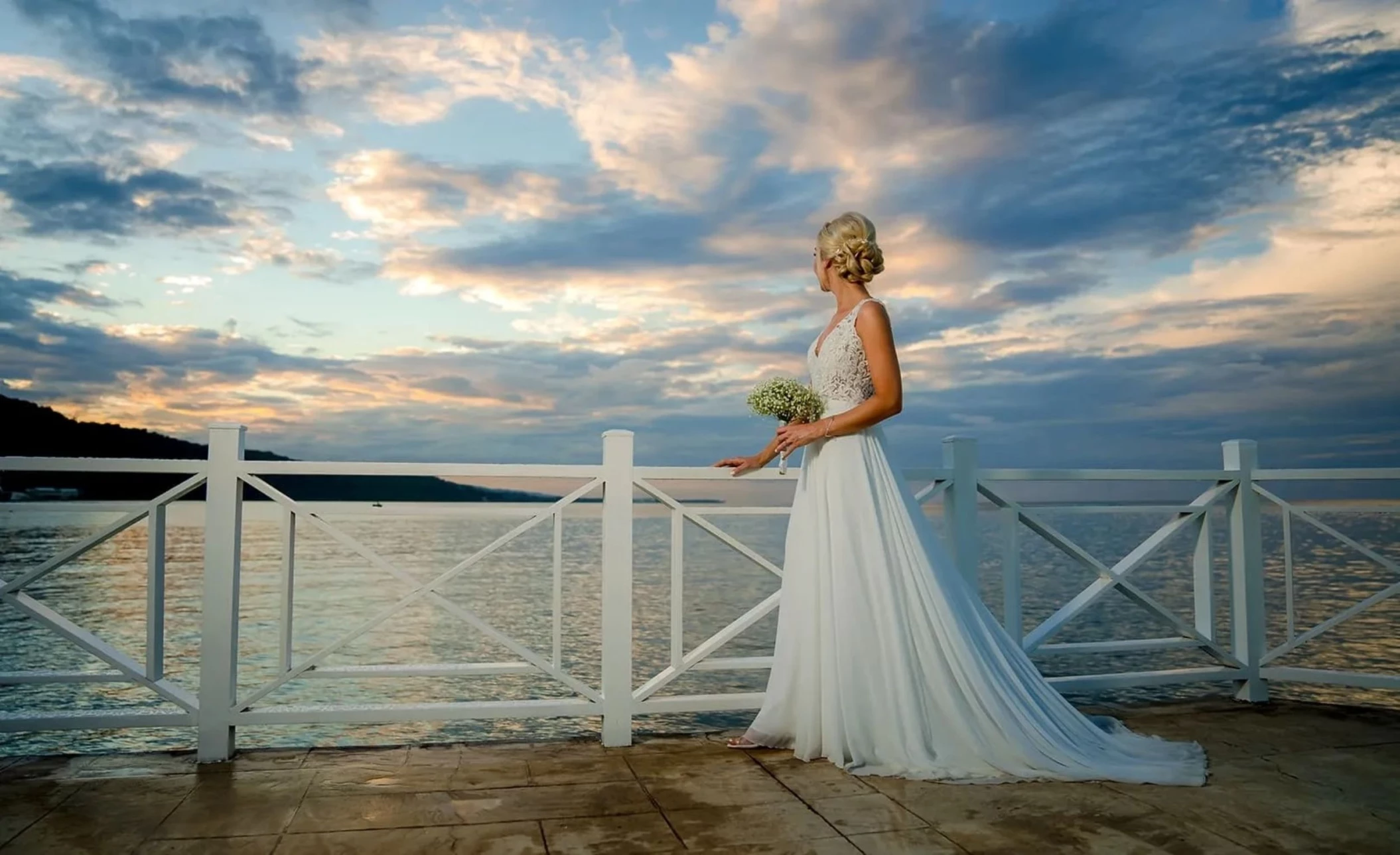 bride at Moon Palace Jamaica