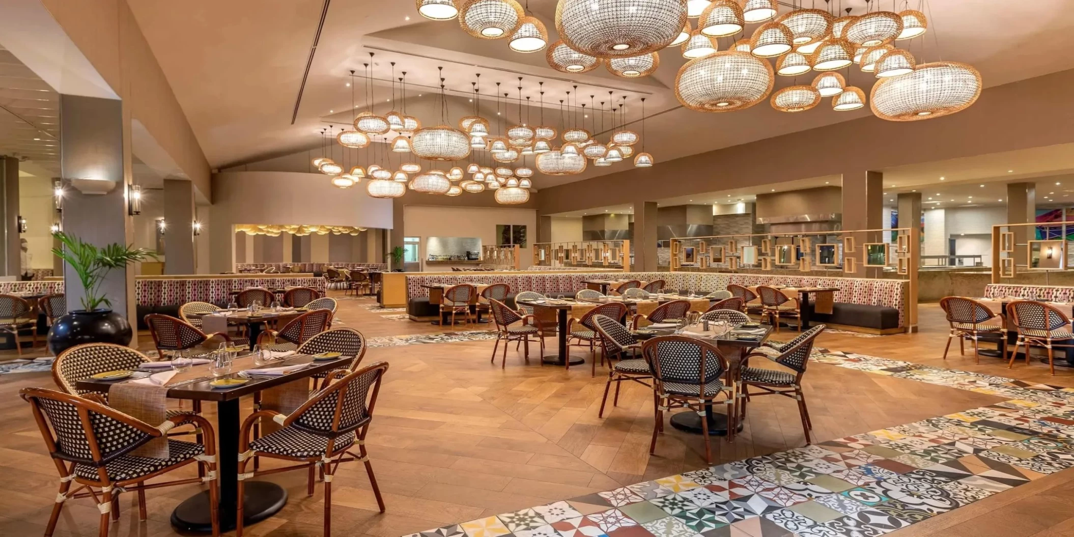 buccaneers reef restaurant at Moon Palace Jamaica