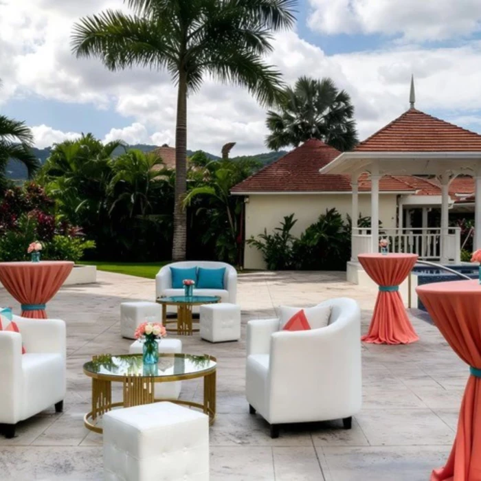 pier 8 terrace venue at Moon Palace Jamaica