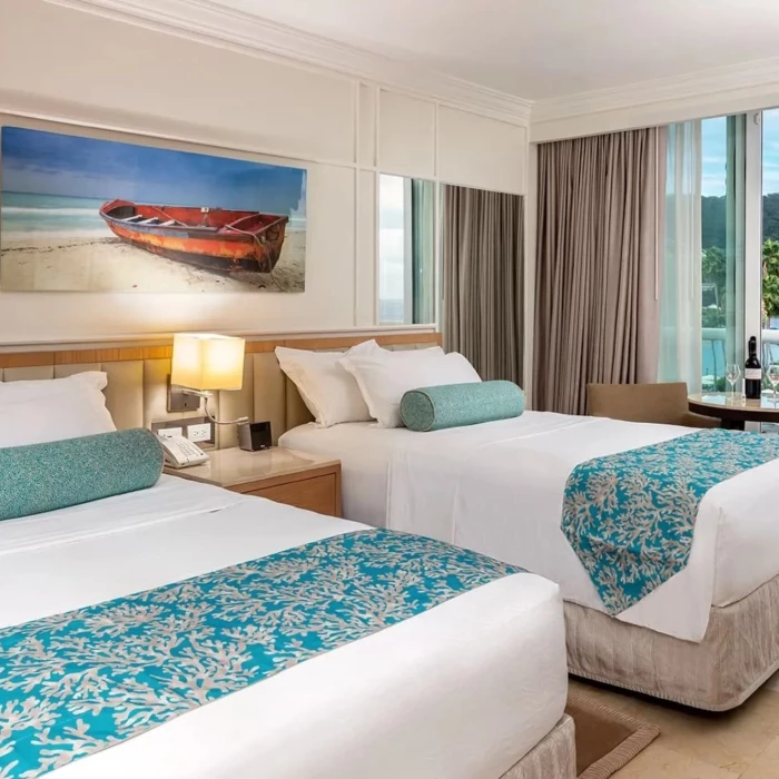 suite with two beds at Moon Palace Jamaica