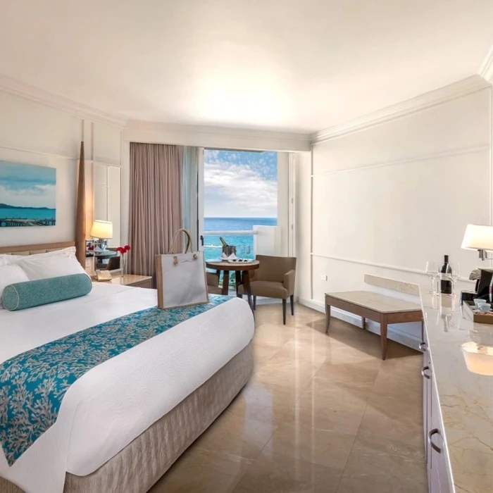 superior honeymoon deluxe room at Moon Palace Jamaica