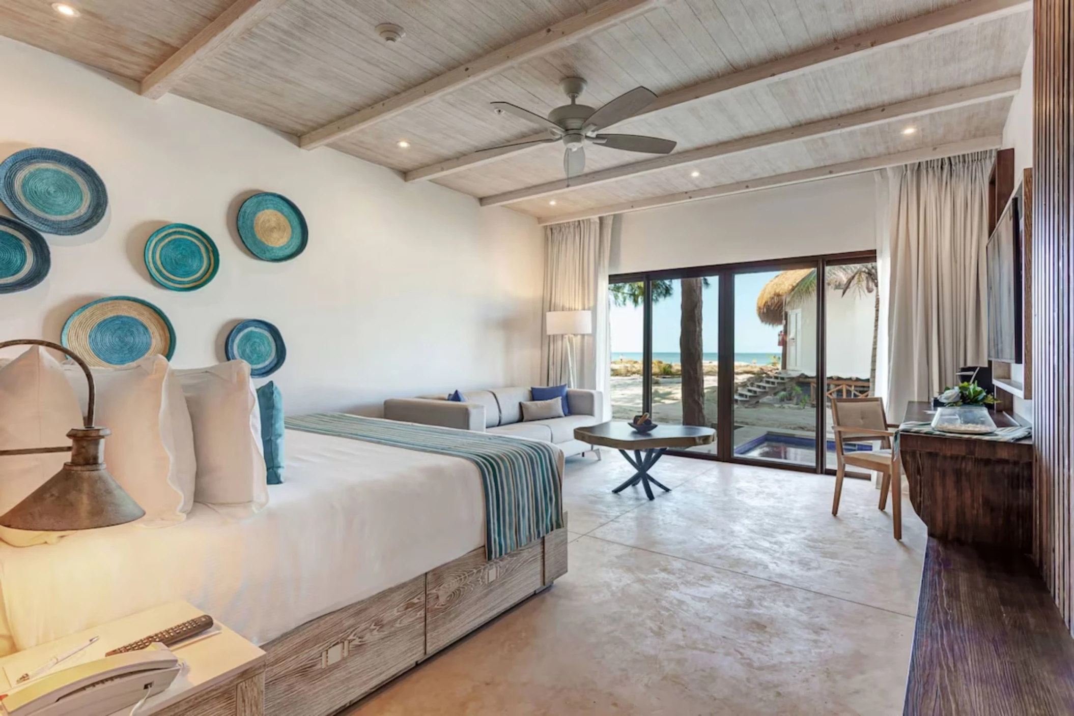 deluxe junior suite swim out at Mystique Holbox by Royalton
