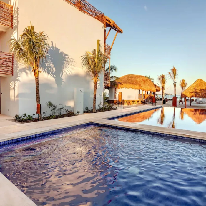 pool at Mystique Holbox by Royalton