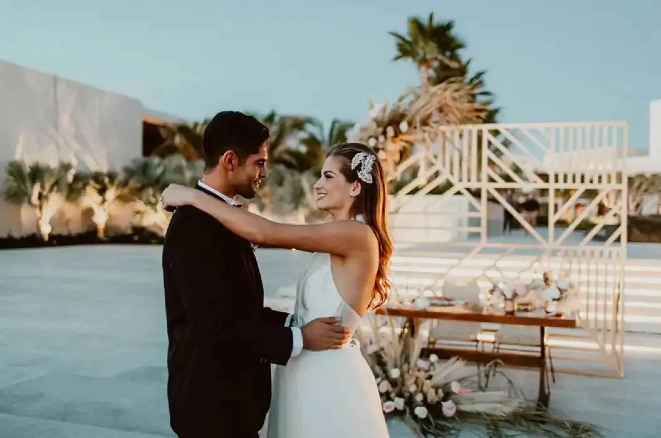 Couple at Nobu Hotel Los Cabos